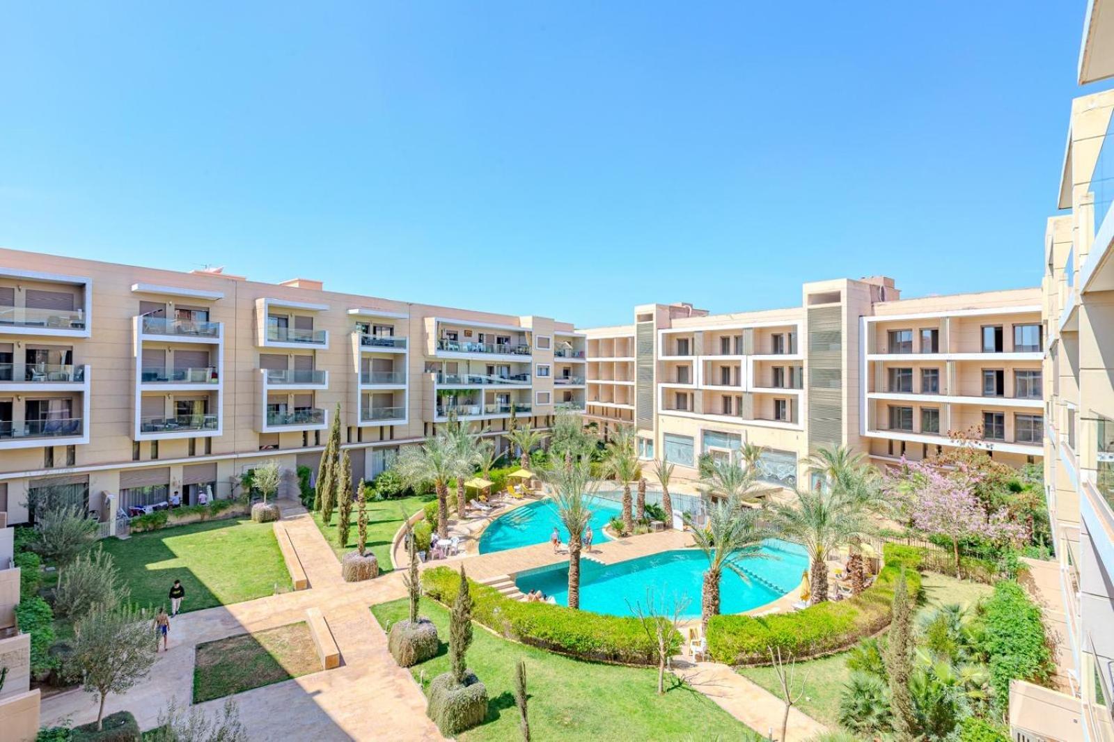Royal Deluxe Platinum - Marrakech, Luxe Pool View Daire Marakeş Dış mekan fotoğraf